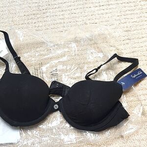 Splendid Intimates Essential T-Shirt Bra 32A Black